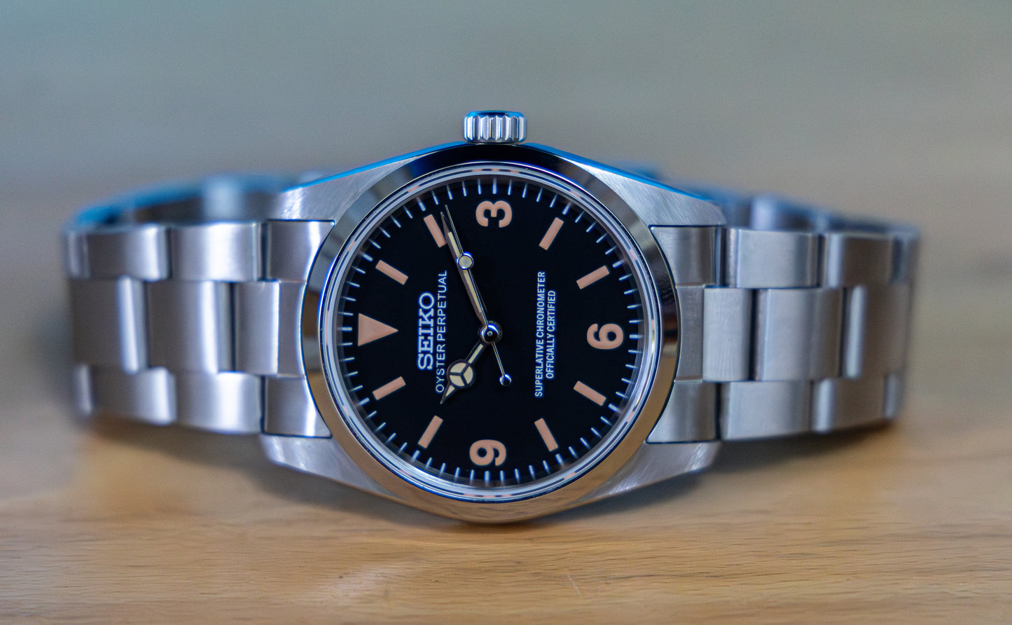 Custom Seiko Mod 1016 Explorer Watch by Kool Mods