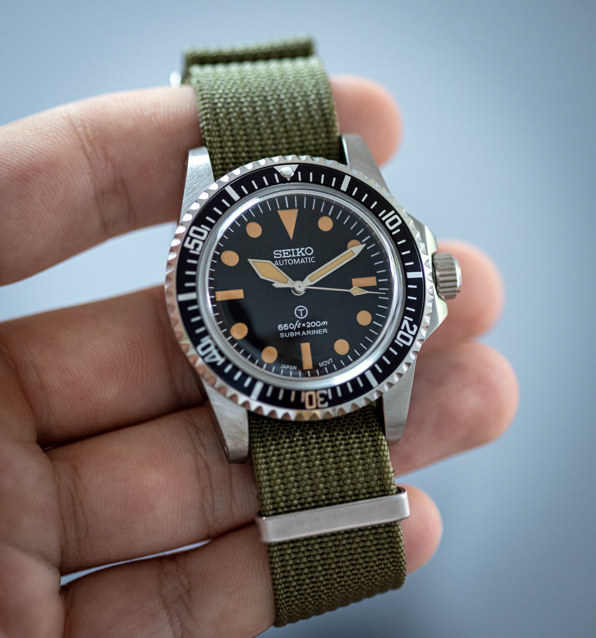 Custom seiko diver sale