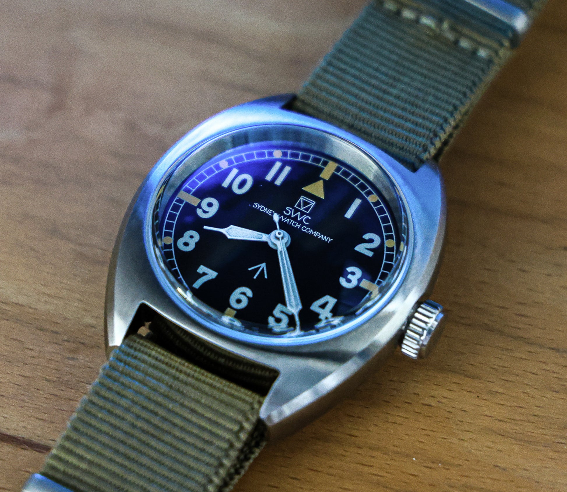 SWC (Sydney Watch Company) Milspec SWC-1 'British Armed Forces' Custom Mod Watch
