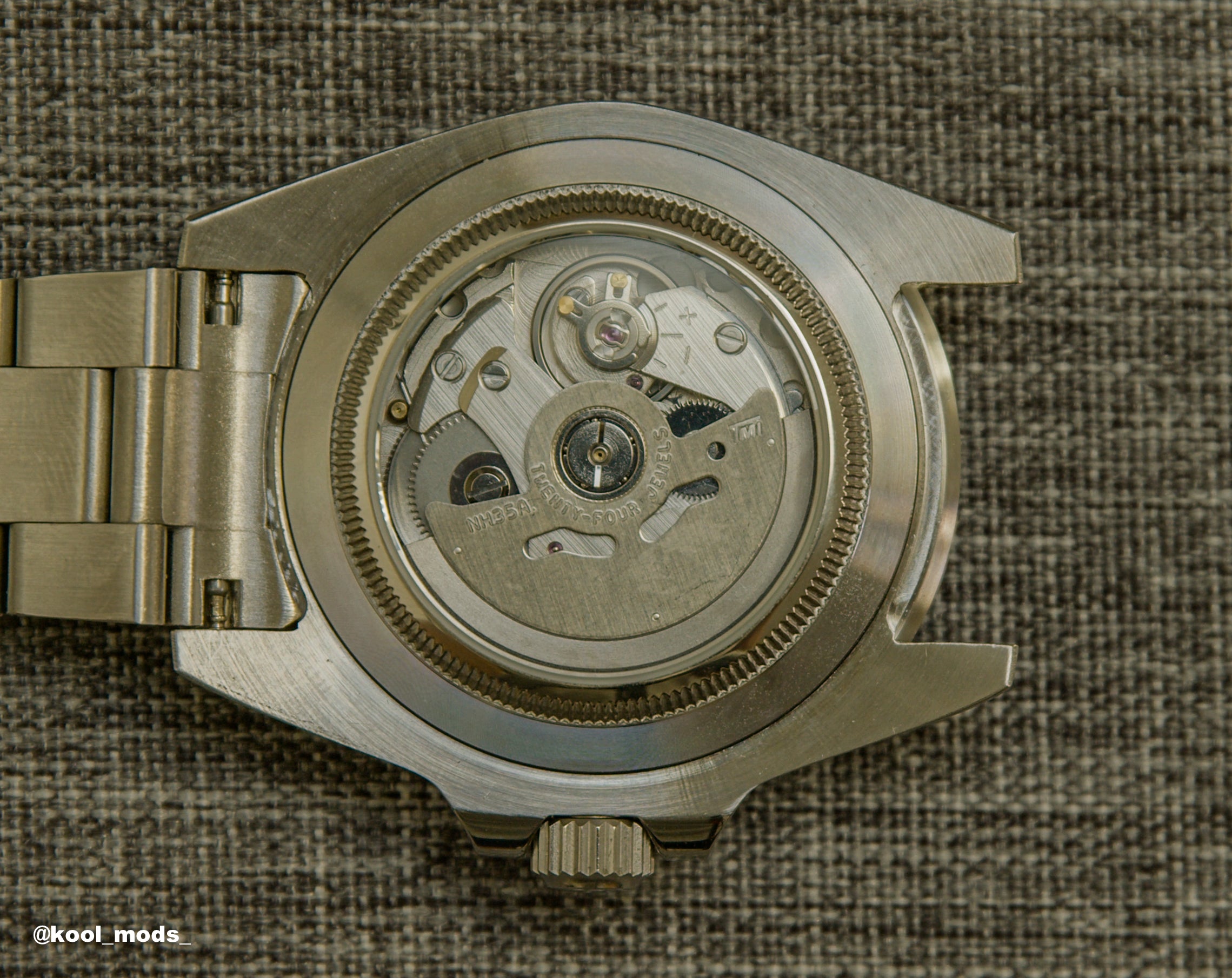 Custom Seiko Mod Modern Submariner Watch – Kool Mods