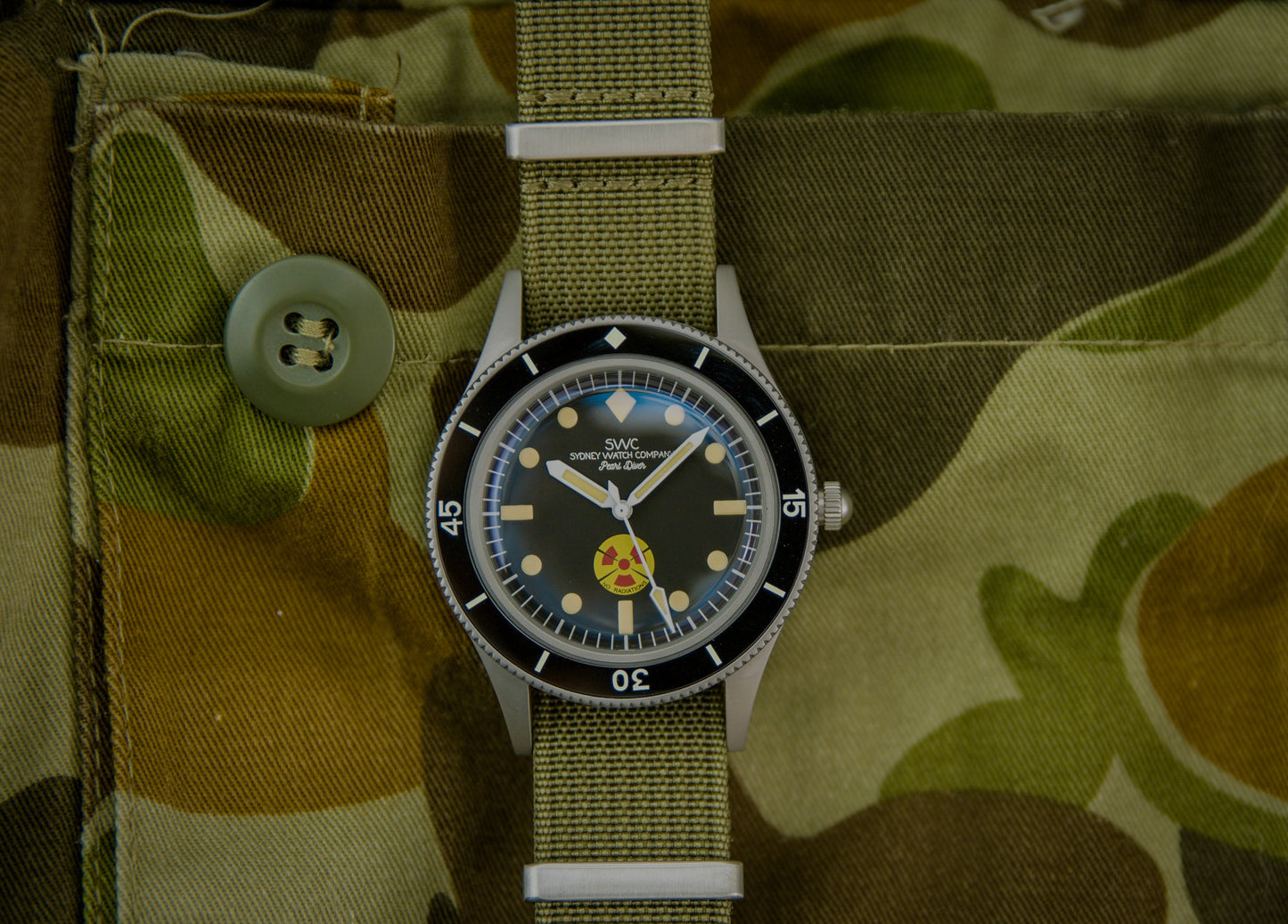 Custom Mod SWC Pearl Diver Milspec Watch by Kool Mods