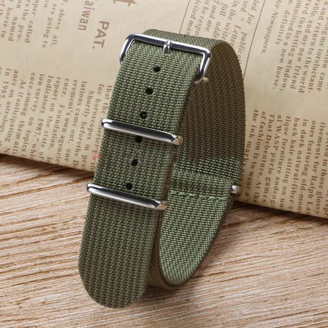 Nylon Watch Strap Green | Kool Mods