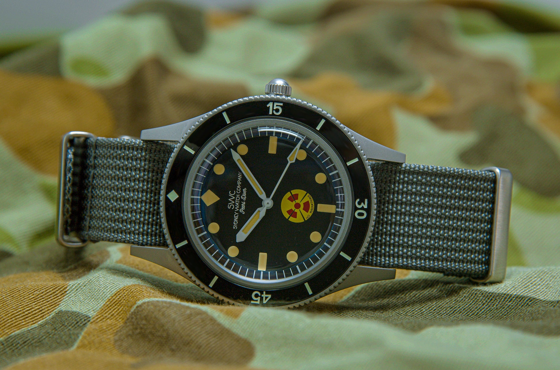 Custom Mod SWC Pearl Diver Milspec Watch by Kool Mods