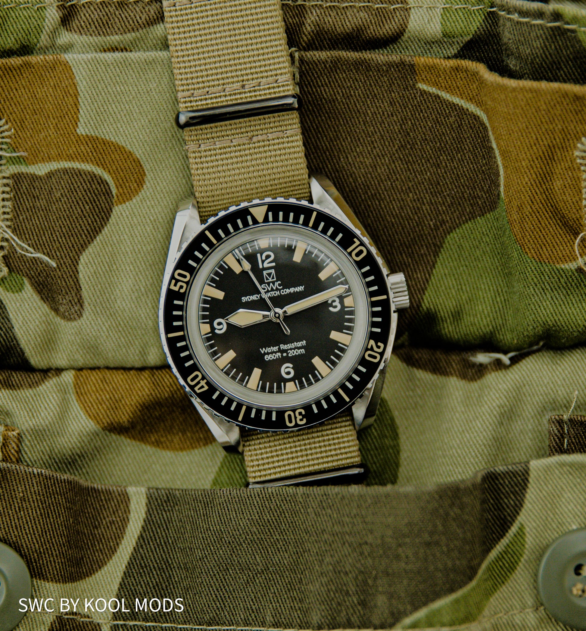 Custom Mod MilSpec SWC-2 'British Armed Forces' Watch